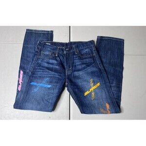 Levi's Custom Graphic Denim Jeans 29x30